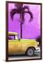 Cuba Fuerte Collection - Close-up of Beautiful Retro Golden Car-Philippe Hugonnard-Framed Photographic Print