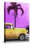 Cuba Fuerte Collection - Close-up of Beautiful Retro Golden Car-Philippe Hugonnard-Stretched Canvas