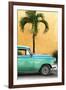 Cuba Fuerte Collection - Close-up of Beautiful Retro Green Car-Philippe Hugonnard-Framed Photographic Print