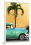 Cuba Fuerte Collection - Close-up of Beautiful Retro Green Car-Philippe Hugonnard-Framed Photographic Print