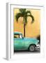 Cuba Fuerte Collection - Close-up of Beautiful Retro Green Car-Philippe Hugonnard-Framed Photographic Print