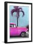 Cuba Fuerte Collection - Close-up of Beautiful Retro Pink Car-Philippe Hugonnard-Framed Photographic Print