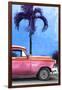 Cuba Fuerte Collection - Close-up of Beautiful Retro Red Car-Philippe Hugonnard-Framed Photographic Print
