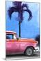 Cuba Fuerte Collection - Close-up of Beautiful Retro Red Car-Philippe Hugonnard-Mounted Photographic Print