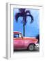 Cuba Fuerte Collection - Close-up of Beautiful Retro Red Car-Philippe Hugonnard-Framed Photographic Print