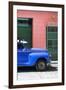 Cuba Fuerte Collection - Close-up of Blue Vintage Car-Philippe Hugonnard-Framed Photographic Print