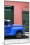 Cuba Fuerte Collection - Close-up of Blue Vintage Car-Philippe Hugonnard-Mounted Photographic Print