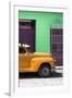 Cuba Fuerte Collection - Close-up of Orange Vintage Car-Philippe Hugonnard-Framed Premium Photographic Print