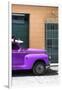 Cuba Fuerte Collection - Close-up of Purple Vintage Car-Philippe Hugonnard-Framed Photographic Print