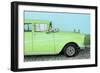 Cuba Fuerte Collection - Close-up of Retro Lime Green Car-Philippe Hugonnard-Framed Photographic Print