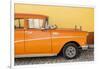 Cuba Fuerte Collection - Close-up of Retro Orange Car-Philippe Hugonnard-Framed Photographic Print