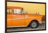 Cuba Fuerte Collection - Close-up of Retro Orange Car-Philippe Hugonnard-Framed Photographic Print