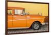 Cuba Fuerte Collection - Close-up of Retro Orange Car-Philippe Hugonnard-Framed Photographic Print