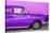 Cuba Fuerte Collection - Close-up of Retro Purple Car-Philippe Hugonnard-Stretched Canvas