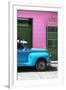 Cuba Fuerte Collection - Close-up of Skyblue Vintage Car-Philippe Hugonnard-Framed Photographic Print