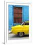 Cuba Fuerte Collection - Close-up of Yellow Taxi of Havana-Philippe Hugonnard-Framed Photographic Print