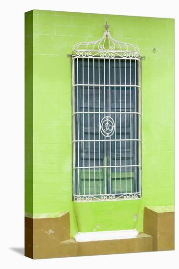 Cuba Fuerte Collection - Colorful Cuban Window II-Philippe Hugonnard-Stretched Canvas
