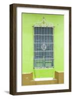 Cuba Fuerte Collection - Colorful Cuban Window II-Philippe Hugonnard-Framed Photographic Print