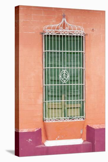 Cuba Fuerte Collection - Colorful Cuban Window III-Philippe Hugonnard-Stretched Canvas