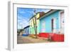 Cuba Fuerte Collection - Colorful Facades II-Philippe Hugonnard-Framed Photographic Print