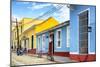 Cuba Fuerte Collection - Colorful Facades in Trinidad-Philippe Hugonnard-Mounted Photographic Print