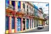 Cuba Fuerte Collection - Colorful Facades-Philippe Hugonnard-Mounted Photographic Print