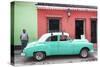 Cuba Fuerte Collection - Colorful Street Scene II-Philippe Hugonnard-Stretched Canvas