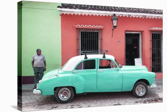 Cuba Fuerte Collection - Colorful Street Scene II-Philippe Hugonnard-Stretched Canvas