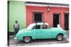 Cuba Fuerte Collection - Colorful Street Scene II-Philippe Hugonnard-Stretched Canvas