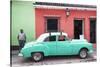 Cuba Fuerte Collection - Colorful Street Scene II-Philippe Hugonnard-Stretched Canvas