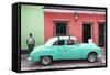 Cuba Fuerte Collection - Colorful Street Scene II-Philippe Hugonnard-Framed Stretched Canvas