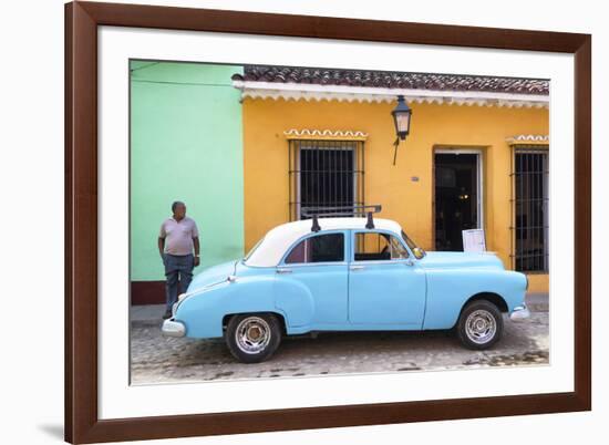 Cuba Fuerte Collection - Colorful Street Scene-Philippe Hugonnard-Framed Photographic Print