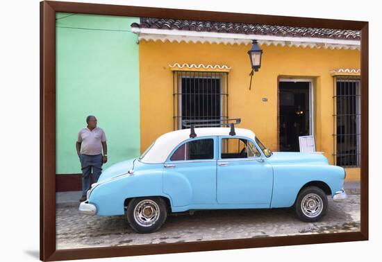 Cuba Fuerte Collection - Colorful Street Scene-Philippe Hugonnard-Framed Photographic Print