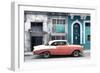 Cuba Fuerte Collection - Coral Classic Car in Havana-Philippe Hugonnard-Framed Photographic Print