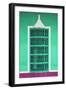 Cuba Fuerte Collection - Coral Green Window-Philippe Hugonnard-Framed Photographic Print