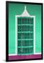 Cuba Fuerte Collection - Coral Green Window-Philippe Hugonnard-Framed Photographic Print