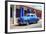 Cuba Fuerte Collection - Cuban Blue Car-Philippe Hugonnard-Framed Photographic Print