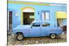 Cuba Fuerte Collection - Cuban Blue II-Philippe Hugonnard-Stretched Canvas