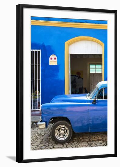 Cuba Fuerte Collection - Cuban Blue III-Philippe Hugonnard-Framed Photographic Print