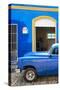 Cuba Fuerte Collection - Cuban Blue III-Philippe Hugonnard-Stretched Canvas