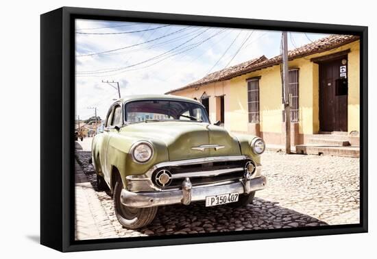 Cuba Fuerte Collection - Cuban Chevy II-Philippe Hugonnard-Framed Stretched Canvas