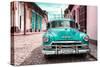 Cuba Fuerte Collection - Cuban Classic Car II-Philippe Hugonnard-Stretched Canvas