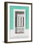 Cuba Fuerte Collection - Cuban Coral Green Window-Philippe Hugonnard-Framed Photographic Print