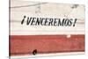 Cuba Fuerte Collection - Cuban Facade "Venceremos!"-Philippe Hugonnard-Stretched Canvas