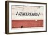 Cuba Fuerte Collection - Cuban Facade "Venceremos!"-Philippe Hugonnard-Framed Photographic Print