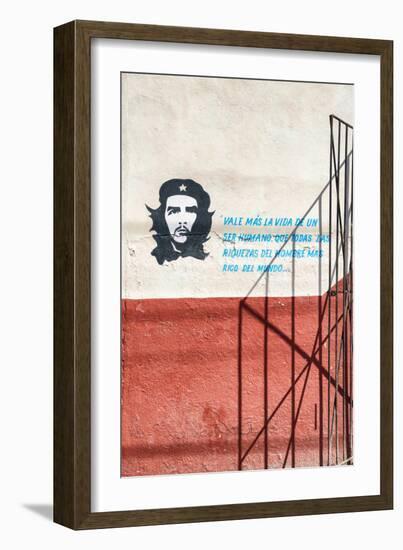 Cuba Fuerte Collection - Cuban Facade-Philippe Hugonnard-Framed Photographic Print