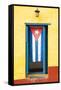 Cuba Fuerte Collection - Cuban Flag-Philippe Hugonnard-Framed Stretched Canvas