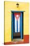 Cuba Fuerte Collection - Cuban Flag-Philippe Hugonnard-Stretched Canvas