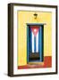 Cuba Fuerte Collection - Cuban Flag-Philippe Hugonnard-Framed Photographic Print