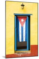 Cuba Fuerte Collection - Cuban Flag-Philippe Hugonnard-Mounted Photographic Print